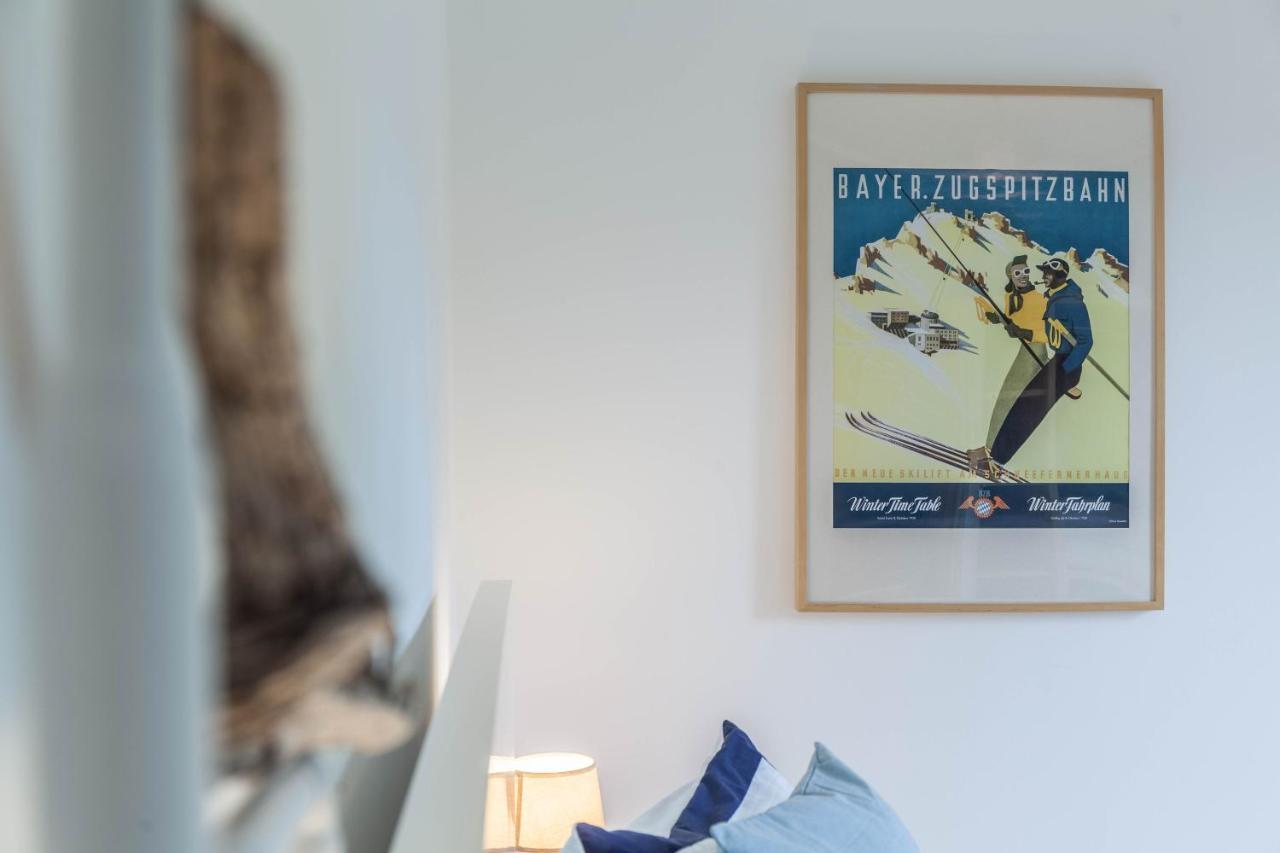 Fewo Im Blauen Haus Dg Garmisch-Partenkirchen Exteriér fotografie