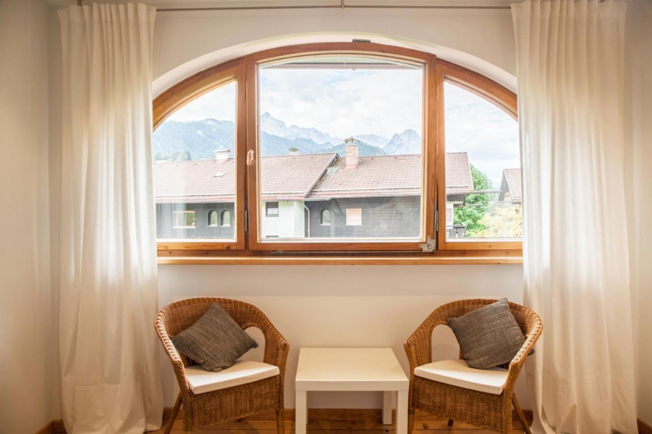 Fewo Im Blauen Haus Dg Garmisch-Partenkirchen Exteriér fotografie