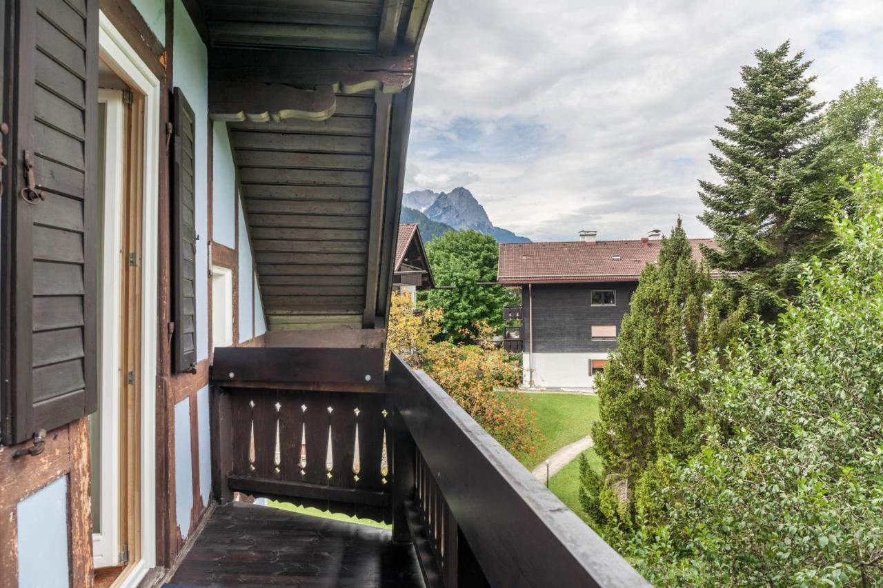 Fewo Im Blauen Haus Dg Garmisch-Partenkirchen Exteriér fotografie
